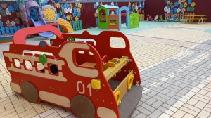 Детский игровой комплекс Машинка Пожарная МФ-1.4.5 - вид 1